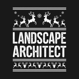 Landscape Architect Ugly Christmas Sweater T-Shirt