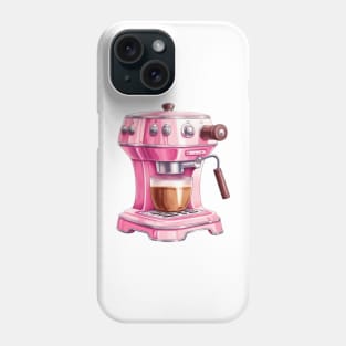 Pink Coffee Maker #2 Phone Case