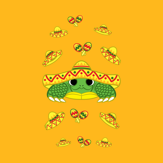 Sombrero Turtle! by VicNeko