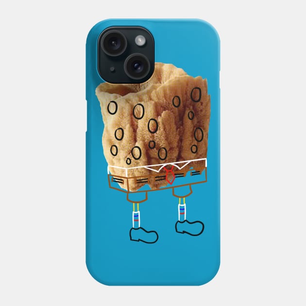 Sponge Real Phone Case by BananaPrints