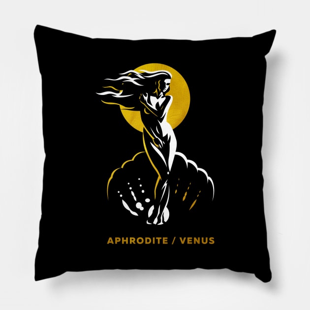 Aphrodite / Venus Pillow by DISOBEY