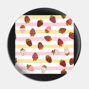 Sailor Chibi Moon Themed Strawberries Pin