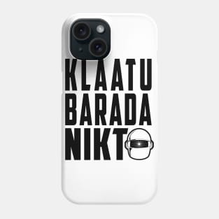 Gort, Klaatu barada nikto, Phone Case