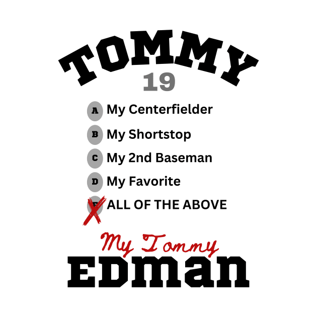 Tommy Edman by Peace Love and Baseball