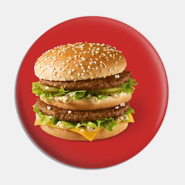 Big Mac Burger Pin by uppermosteN