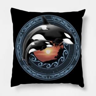 Orca Killer Whale Pillow