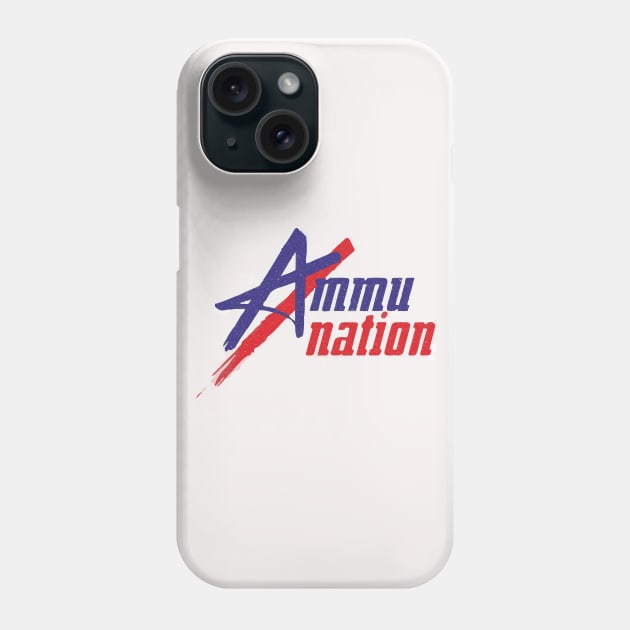 "Ammu Nation" GTA V Weapons Store Print Phone Case by DungeonDesigns