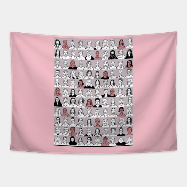 Women Tapestry by matan kohn