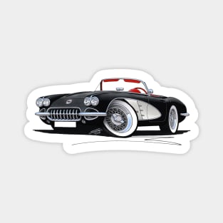 Chevrolet Corvette (58-62) Black Magnet