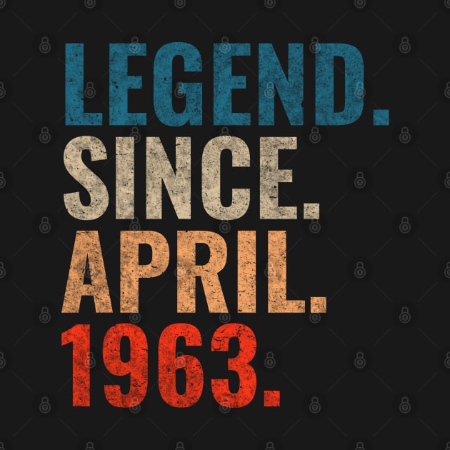 Legend since April 1963 Retro 1963 by TeeLogic