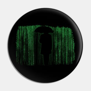 Raining Code Matrix Design Pin