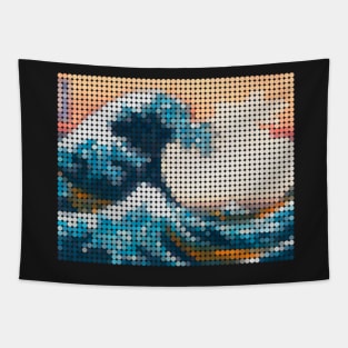 Great Wave Mosaic Tapestry