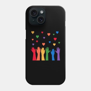 Pride hands Phone Case