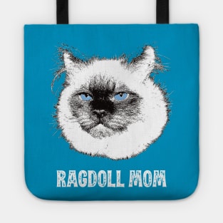 Ragdoll Mom Ragdoll Cat Design Tote