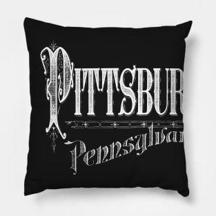 Vintage Pittsburgh, PA Pillow