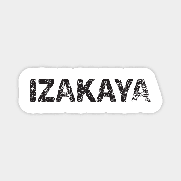 Izakaya restaurant (izakaya) japanese english - Black Magnet by PsychicCat