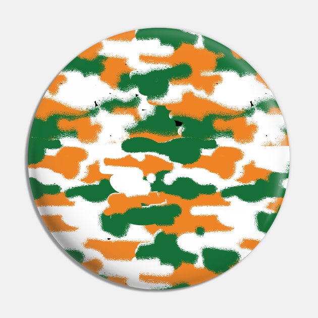 Ireland Camouflage Pin by gastaocared