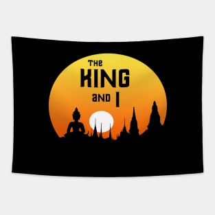 The King and I Design #1 (can be personalised) Tapestry