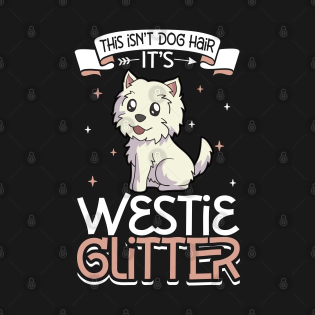 Westie glitter by Modern Medieval Design