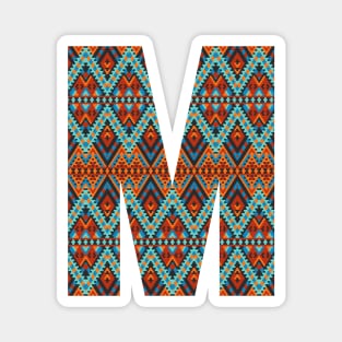 Letter M- boho design Magnet