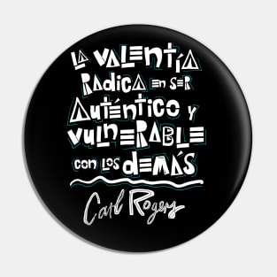 Carl Rogers Quote Pin