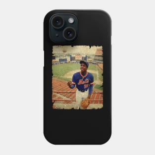 Dwight Gooden in New York Mets Phone Case