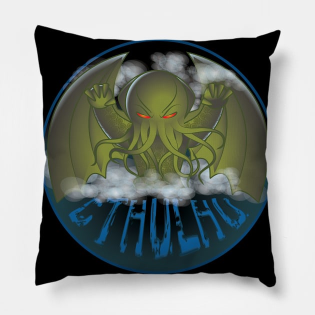 cthulhu Pillow by tecnotequila