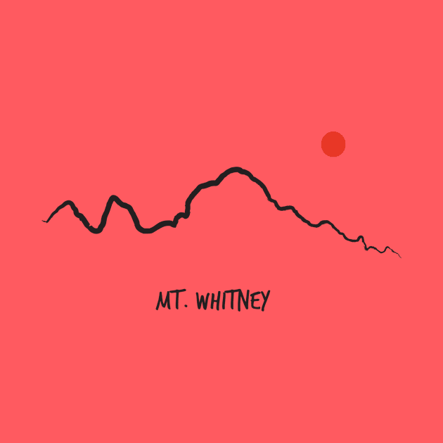 MOUNT WHITNEY T-SHIRT by Ediza