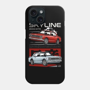 Iconic Skyline 2000 GTR Car Phone Case