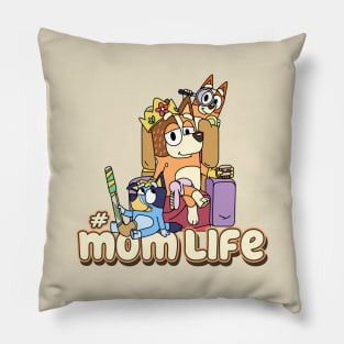 Bluey Mum Life Pillow