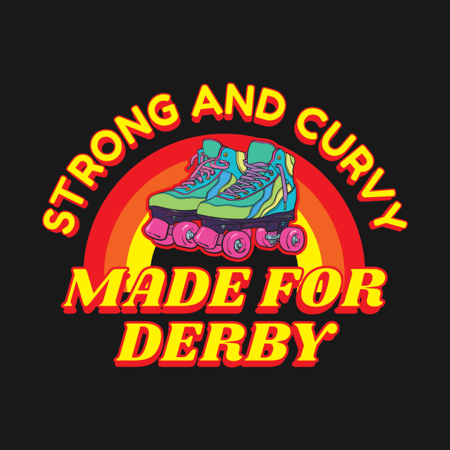 Rollergirl Strong And Curvy Made For Derby by Dr_Squirrel