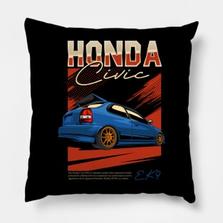 Civic EK9 Lover Pillow