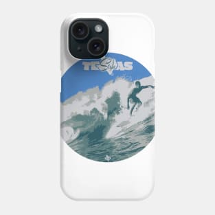 Texas Style Lone Surfer Phone Case