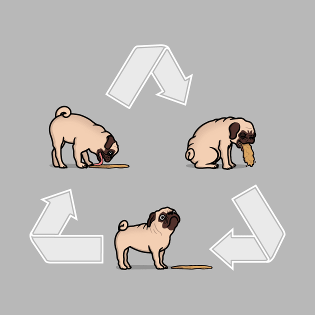 The Cycle of the Pug! by Raffiti