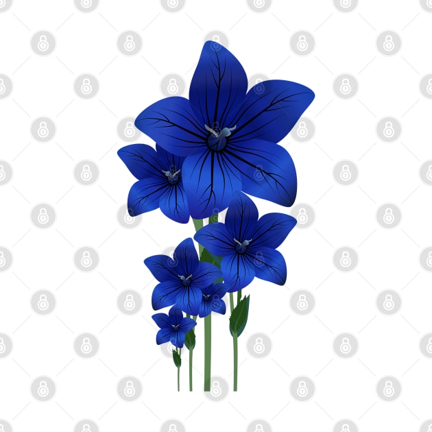 Blue Flower by AKAL