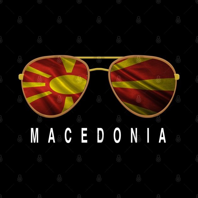 Macedonia Sunglasses, Macedonia Flag, Macedonia gift ,   Macedonian , by JayD World