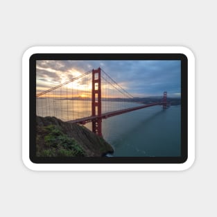 Golden Gate Sunrise Magnet