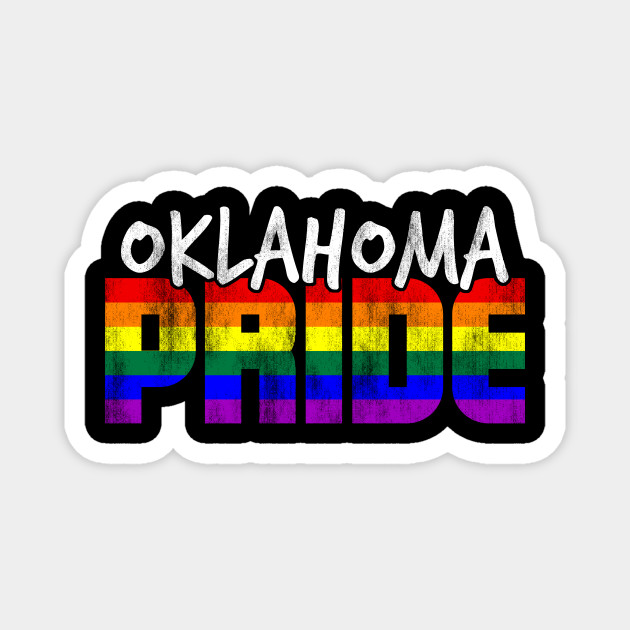 Oklahoma Pride LGBT Flag Oklahoma TeePublic