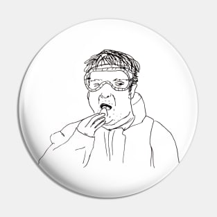 tim key – melon thieving Pin