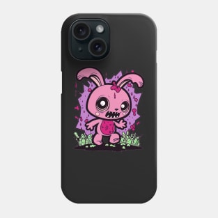 Pink  Zombie Rabbit Phone Case