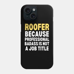 Roofer Job Phone Case