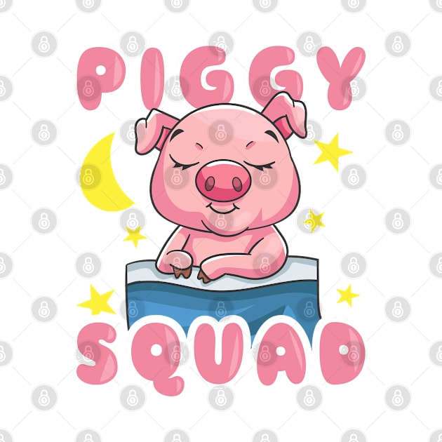 Piggy Squad Pigs Farm Animals by E