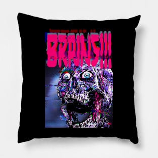 BRAINS!!! 2 Pillow