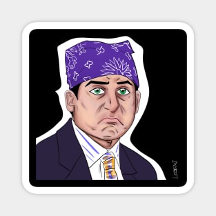 prison mike in the office Magnet