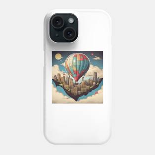 Air Balloon Aircraft Sky Wings Travelling Airport Wing Phone Case