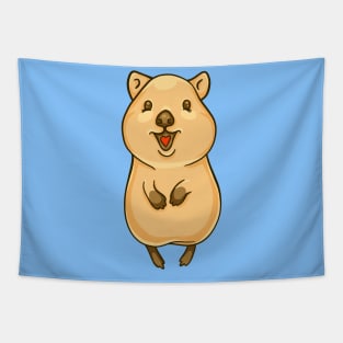 Quokka smiling Tapestry