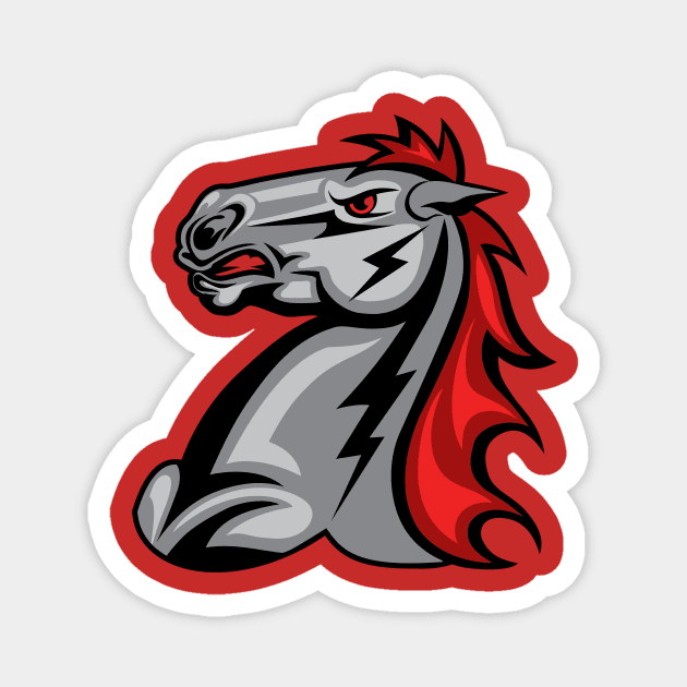 Cartoon Horse Magnet by SWON Design