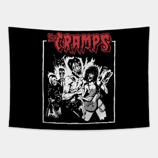 The zombie cramps Tapestry