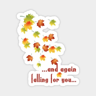 Falling leaves Magnet