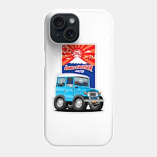 Land Cruiser FJ40 Hardtop Japanese Art Phone Case